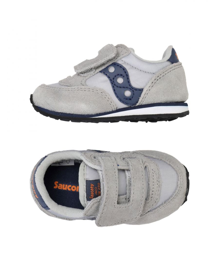 Image for Saucony Boys' Leather Trainers in Grey
