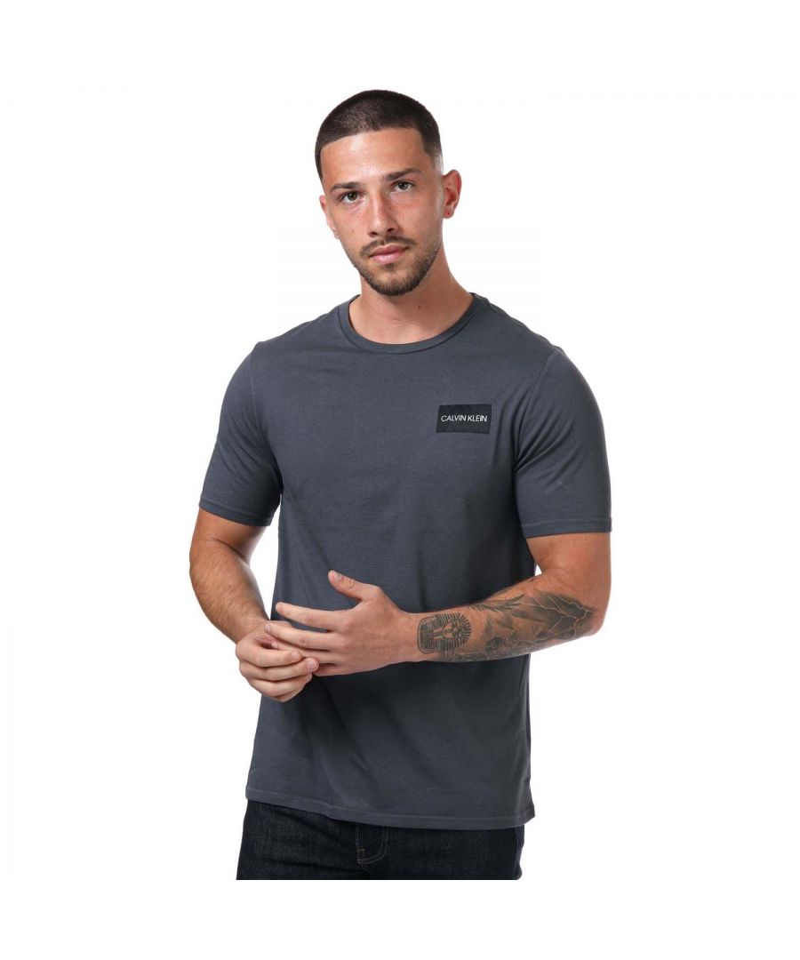 Calvin Klein Performance Essentials T-shirt voor heren, grijs
