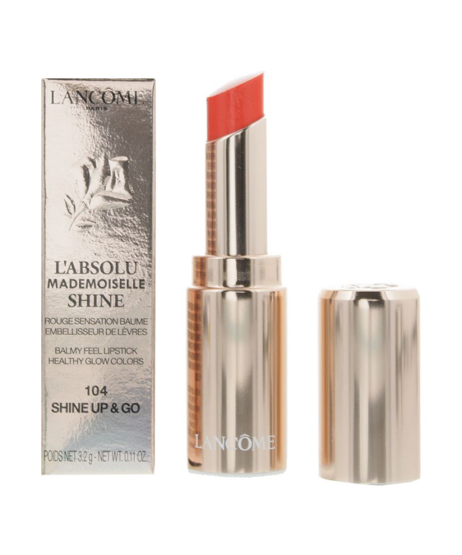 L'Absolu Mademoiselle Shine is enriched with Proxylane and rose oil for a beautiful shine leaving your lips soft and supple. Can be worn on its own or on top of another shade.