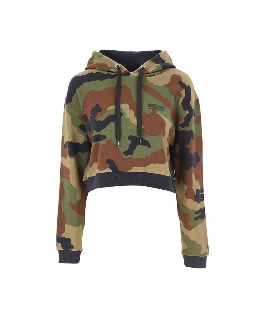 - Composition: 97% cotton 3% elastane - Hood with drawstring - Elasticated cuffs - Side logo lettering detail - Machine wash (delicate) - Made in Bulgaria - MPN A1711 9033_1430 - Gender: WOMEN - Code: SWE UM 2 HD 07 O28 W2 T