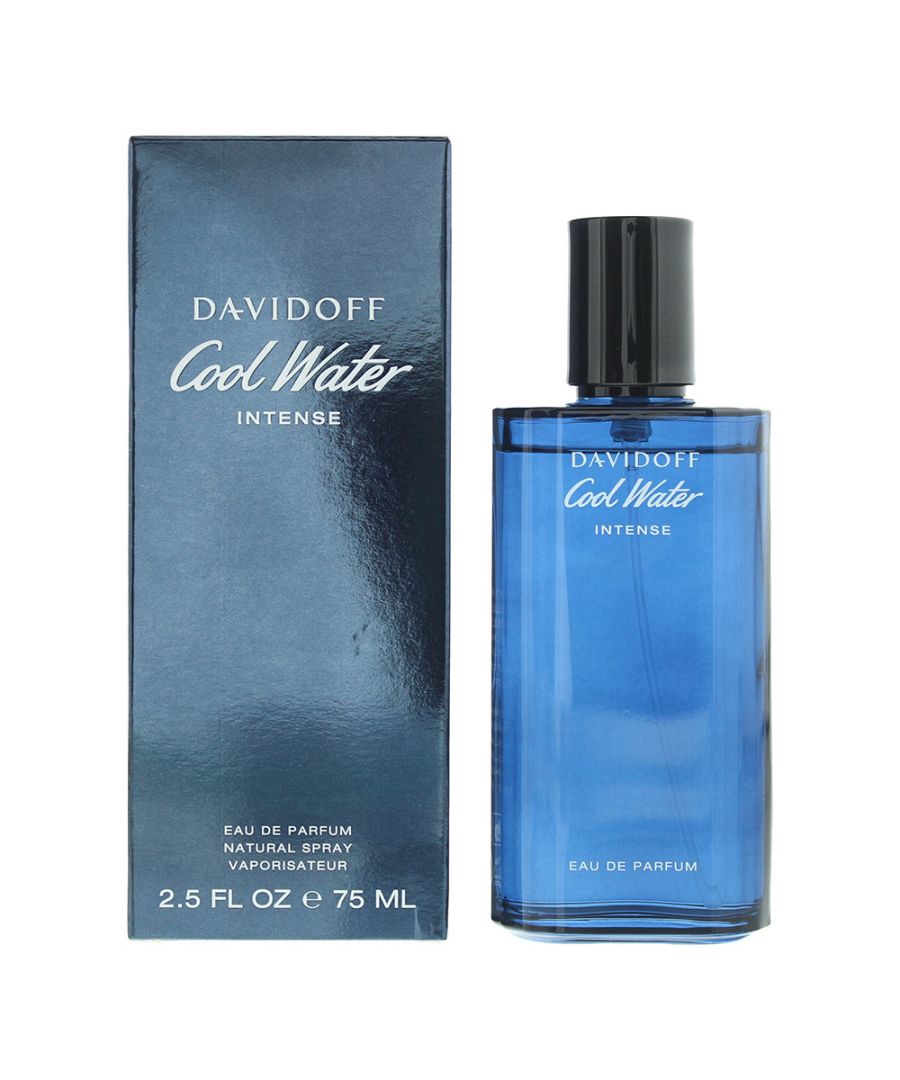 Davidoff Mens Cool Water Intense Eau de Parfum 75ml Spray - One Size