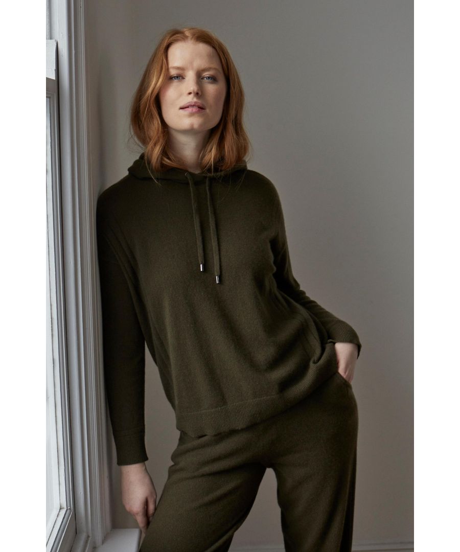Image for Cashmere Hoody in Green