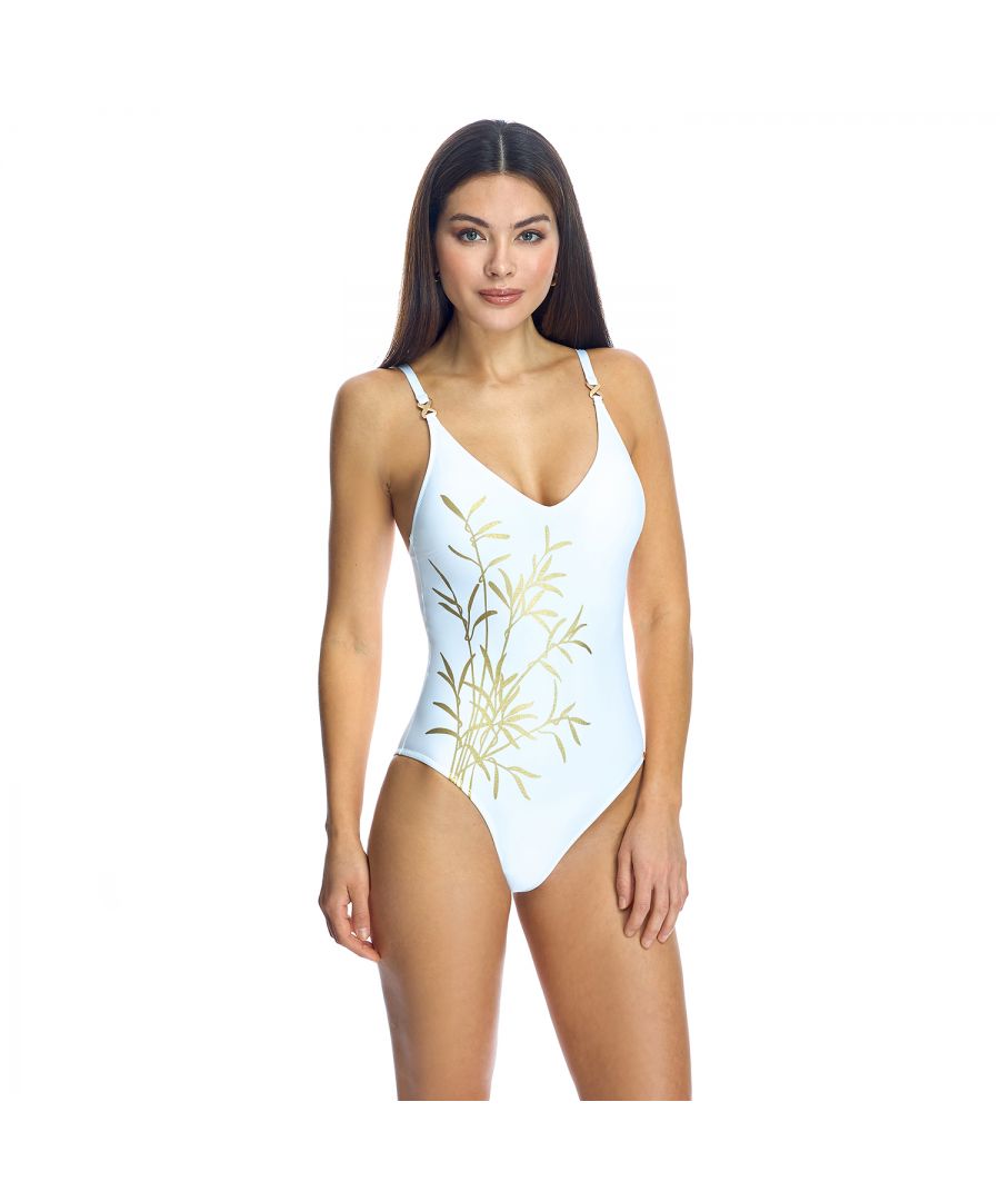 ORY Womens V-neck swimsuit W241515 woman - White - Size 34B