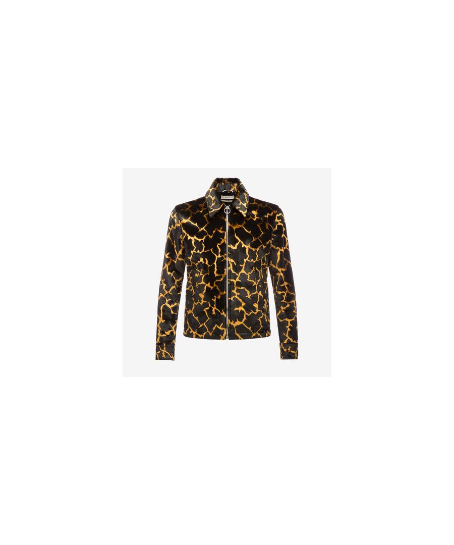 • Fabric: MIX VISCOSE • Made in Italy • Down Collar