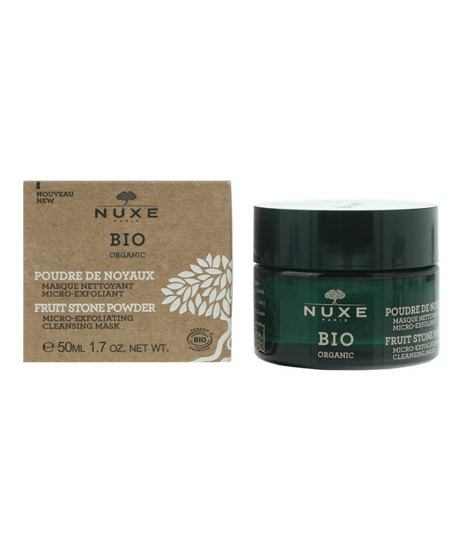 Image for Nuxe Bio Organic Fruit Stone Powder Micro-Exfoliating Cleansing Mask 50ml