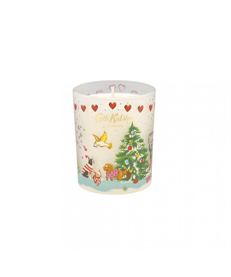 Shine Bright Christmas Wishes Scented Candle - Cream