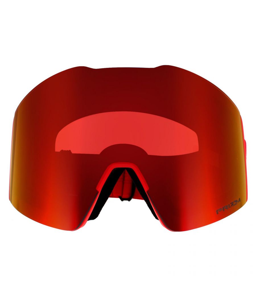 Image for Oakley Ski Goggles Fall Line XL OO7099-45 Redline Prizm Snow Torch Iridium