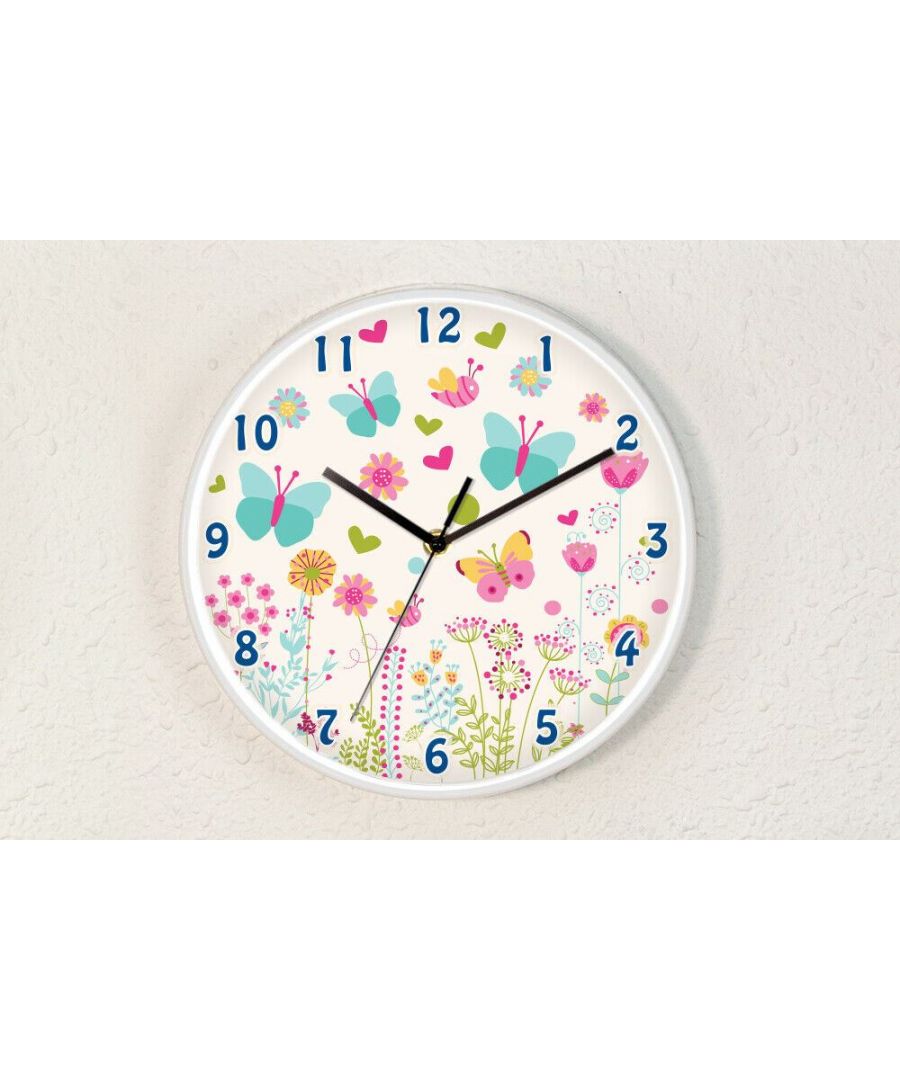 - Bring colour and joy to your little one's room with one of our new clocks designed specially for children.\n- Walplus Children Clocks are colourful designed and function on a Silent Movement mechanism so that your child can rest without being bothered by any ticking sounds.\n- Like all our other clocks this product comes with 2 years warranty from WALPLUS as proof of our quality products.\n- The clock is powered by one AA battery 1.5 V which is not included in the package.\n- Please keep your receipt, e-receipt or order confirmation for the warranty to be validated.