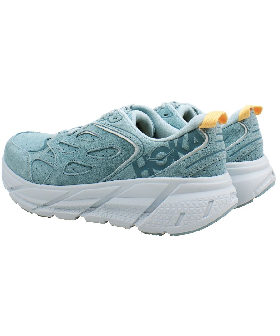 Hoka One One One Clifton L Unisex Blue Trainers - Size UK 9.5