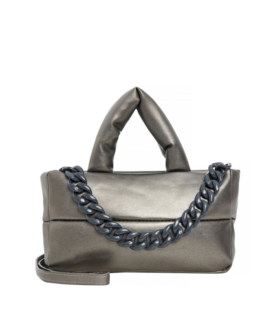YSL Pre-Owned Gray Downtown Baby Cabas NS Leather Handbag, Best Price and  Reviews
