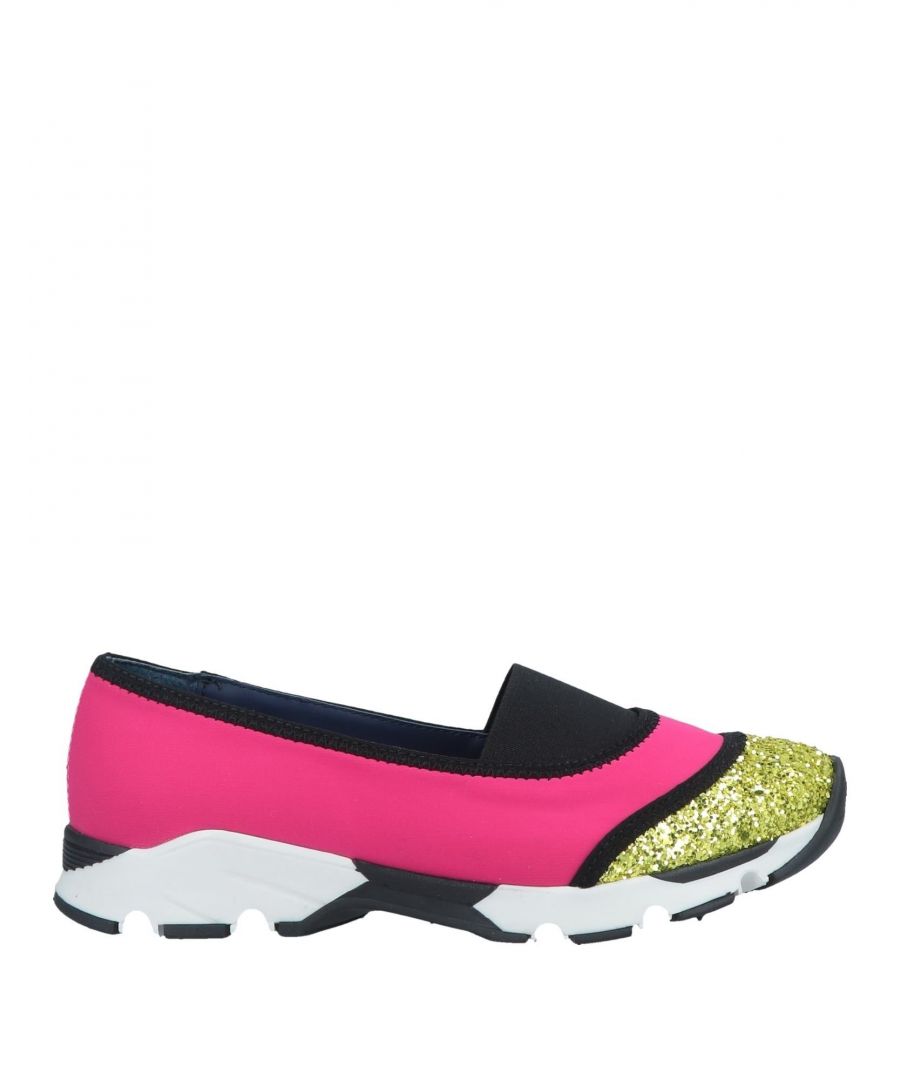 neoprene, glitter, multicolour pattern, elasticised gores, round toeline, flat, leather lining, rubber sole, contains non-textile parts of animal origin