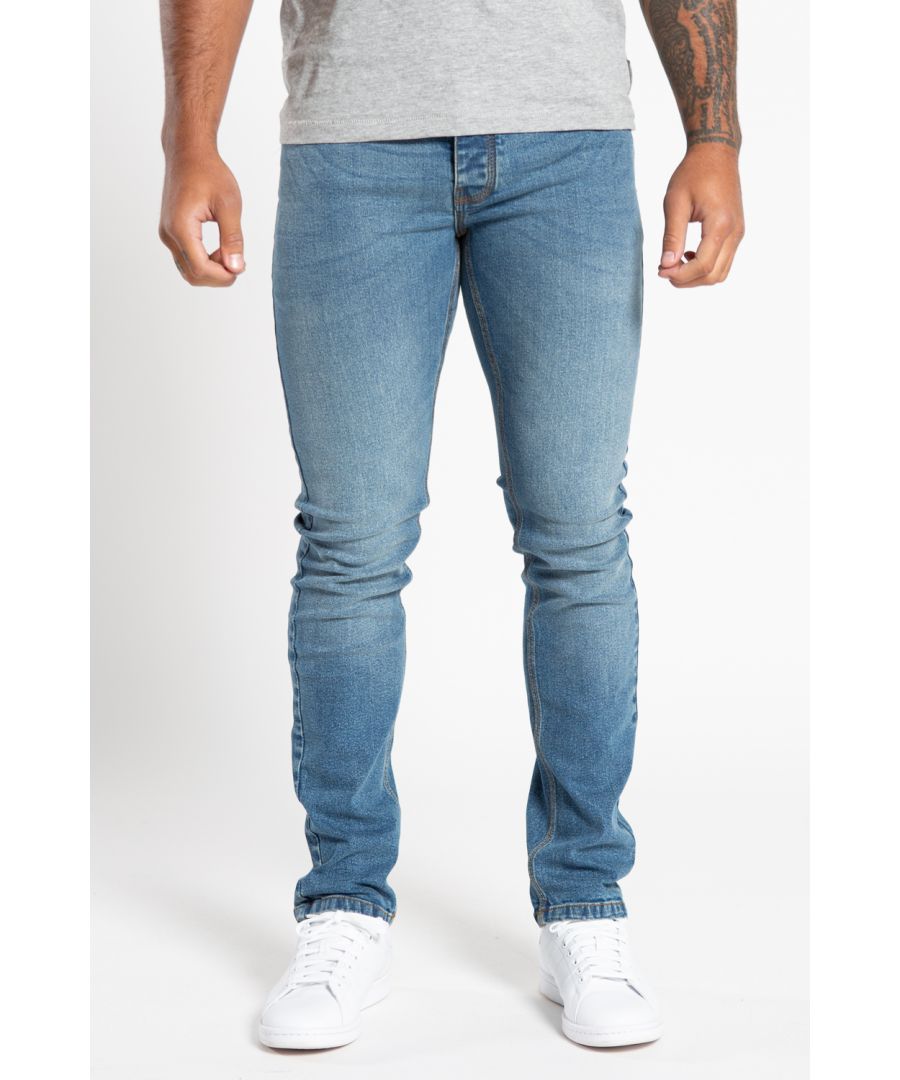 These slim-fit jeans from French Connection are a wardrobe staple, with a stretch fit. Feature belt loops, button fly, classic five-pocket design and French Connection branded waist patch, buttons, and rivets. Made from cotton fabric to ensure high quality and comfortable wear.
