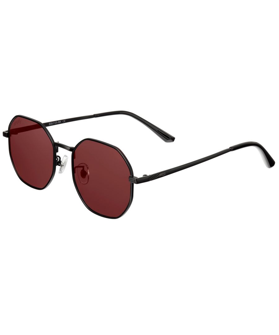 High-Quality Stainless Steel Frame; Nylon Polarized Lenses; Eliminates 100% of UVA/UVB Harmful Blue Light and Glare; Lightweight Stainless Steel Arms  with Acetate Tips; Standard Stainless Steel Hinges; Adjustable Nosepads for a Comfortable Secure Fit; Scratch and Impact Resistant