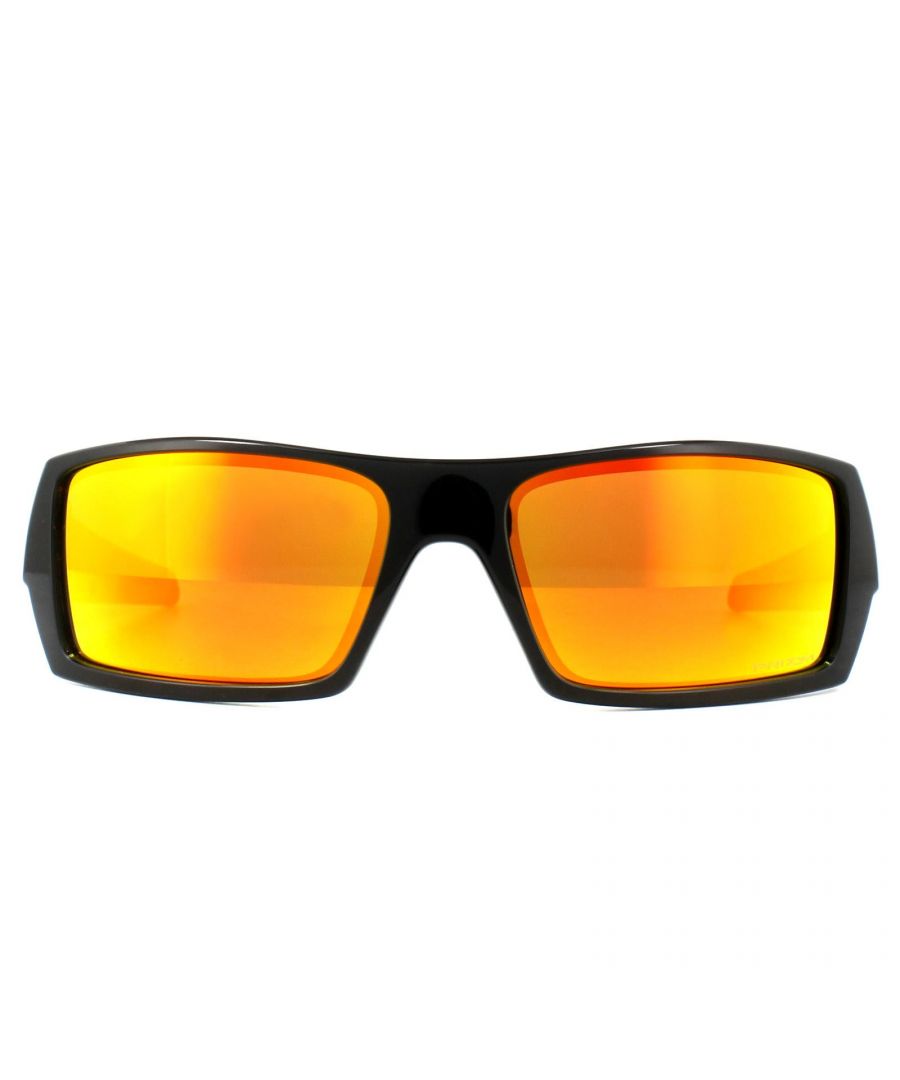 Image for Oakley Sunglasses Gascan OO9014-44 Polished Black Prizm Ruby