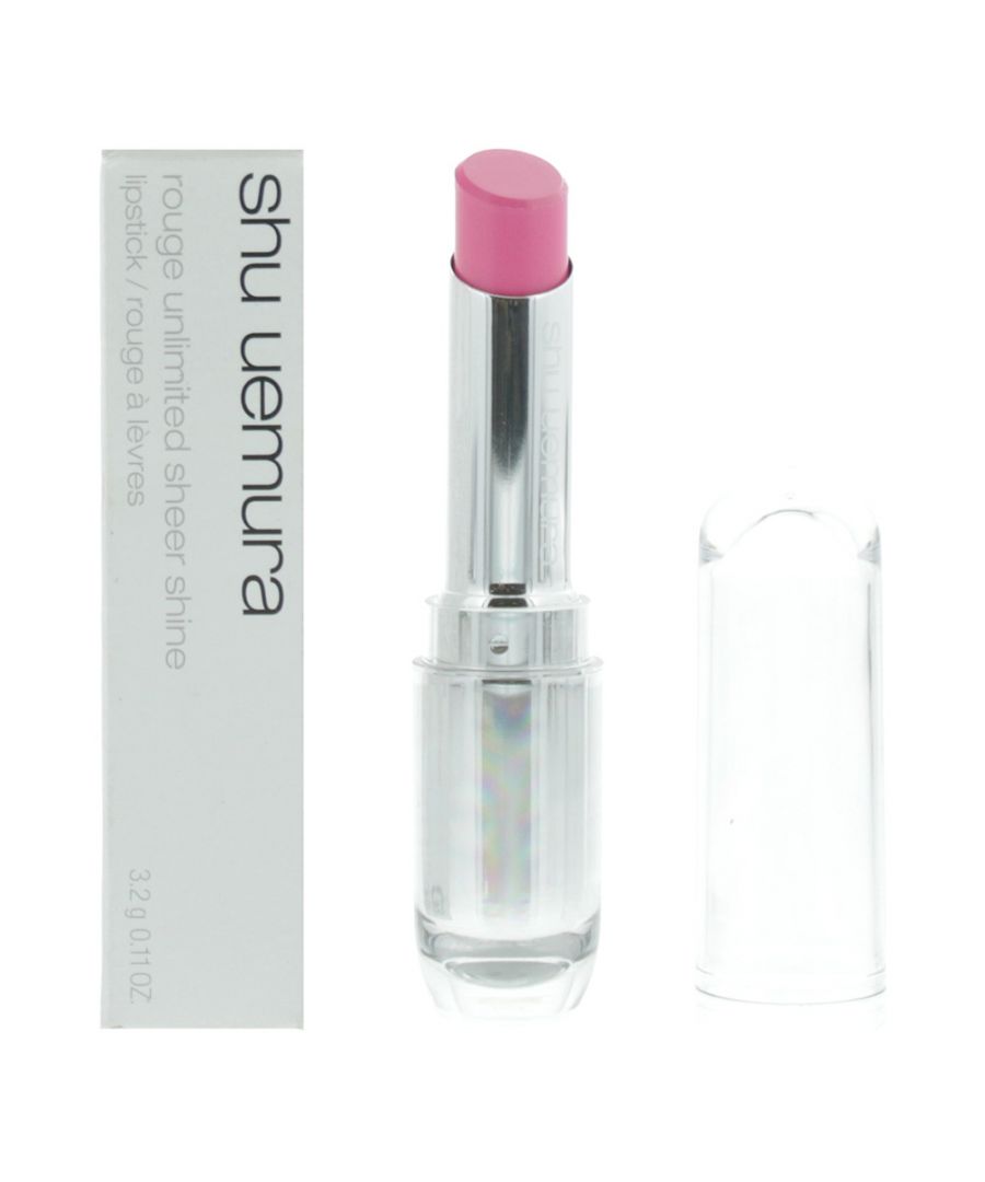 Shu Uemura Rouge Unlimited PK358 Sheer Shine Lipstick Gloss 3.2g