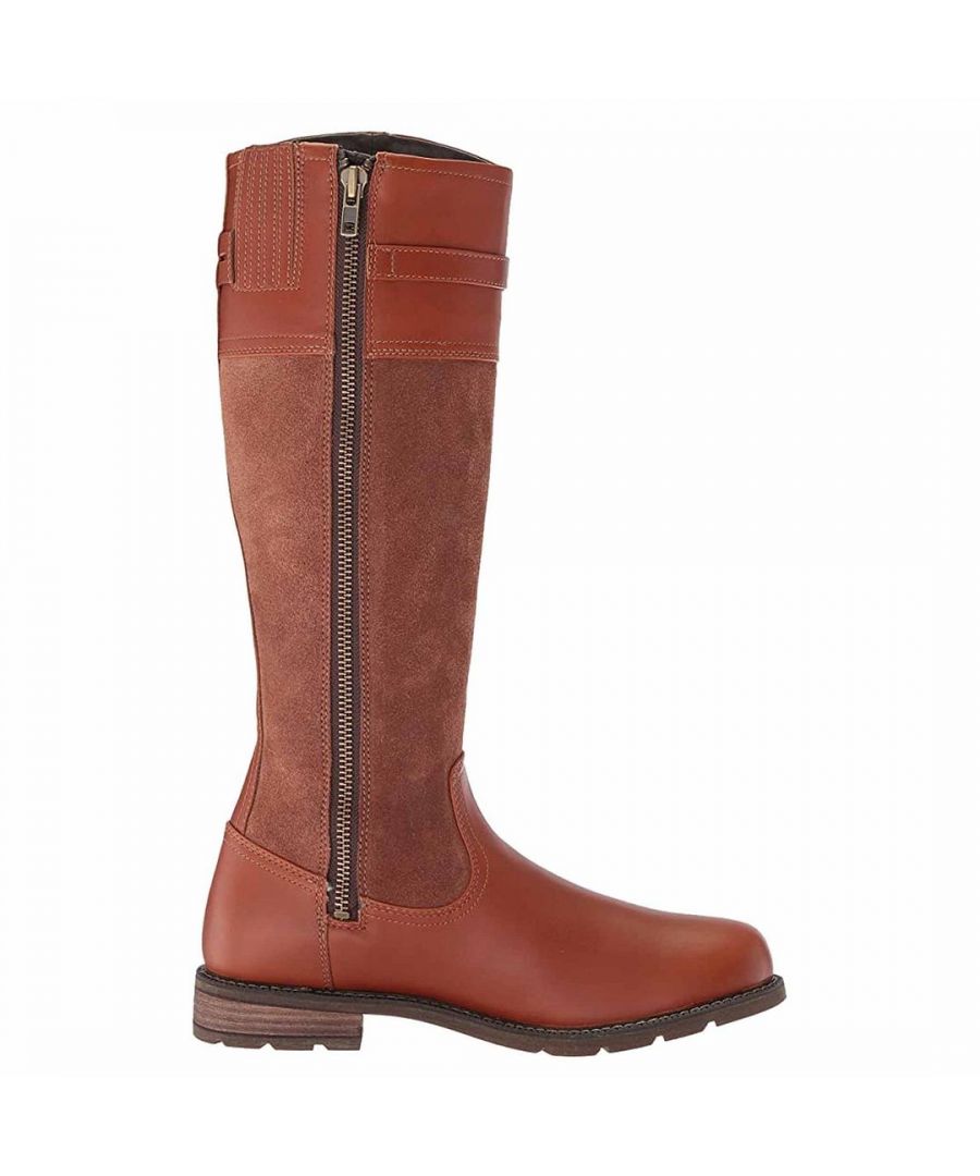 Ariat Loxley H2O Country Zip-Up Brown Other Leather Womens Boots 10024990_B