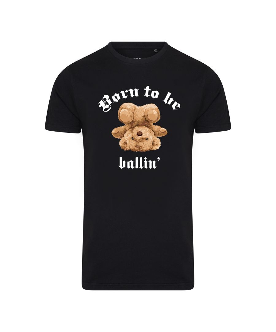 Heren t-shirt van het merk Ballin Est. 2013. Deze shirts van Ballin Est. 2013 zijn gemaakt van 100% katoen, en hebben regular fit. Het zachte katoen zorgt voor een heerlijk draagcomfort.  Modelnaam: Born To Be TeeCategorie: heren t-shirtMaterialen: katoenKleur: zwart