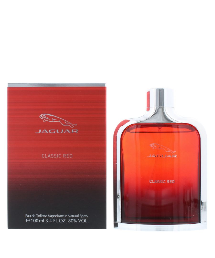 Jaguar Mens Classic Red Eau de Toilette 100ml - Black - One Size