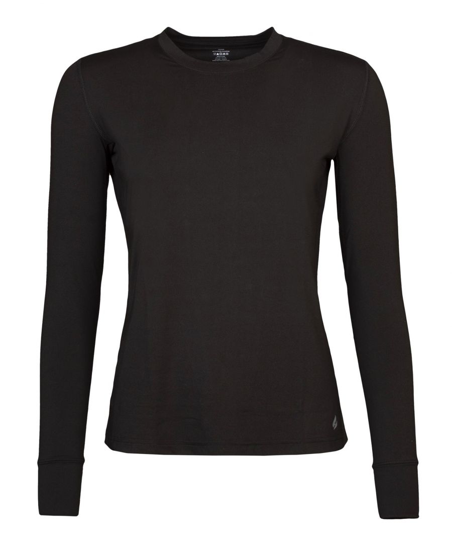 Heat Holders - Ladies Long Sleeve Thermal T-ShirtIf you’re in need of casual wear but with a bit more warmth for the colder days, Heat Holders Performance Long Sleeve T-Shirt is a supremely comfortable and practical t-shirt, designed and built for all-day wear.The technical fabric features multi-directional stretch, for ease of motion and shape-retention; meanwhile, the exceptionally soft finish inside and out ensures next to skin comfort. Also included are side panels and a comfort armhole design for an exceptional fit and enhanced comfort.They also include moisture management which means even though these t-shirts are designed for warmth and keeping warm air close to the skin, they won’t cause excess sweat as they can wick away moisture from the body.The flat seam construction is designed in such a way that it reduces irritation against the skin which adds to the overall comfort of the shirt, even if you end up doing a bit of hiking or exercise.Ideal for casual wear, layering, or simply lounging around the home, the Heat Holders apparel range comprises versatile clothing to make your life warmer! Their versatility makes these pieces great for an extremely diverse range of activities, ranging from going to the gym, through walking and hiking, to simply doing the shopping.These long sleeve T-Shirts are available in Black or Grey and are made from: 88% Polyester, 12% Elastane. They have 6 size options: XS, S, M, L, XL & XXL and are Machine Washable.Extra Product DetailsHeat Holders Ladies T-ShirtLong Sleeve LengthMicro Brushed FabricAnatomical FitFlat Seam ConstructionMoisture Wicking PropertiesHybrid Crew NeckIdeal For Casual Wear2 Colour OptionsEnhanced Comfort6 Sizes AvailableMachine Washable