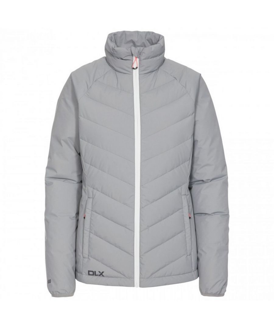 Shell: 100% Polyester, TPU Membrane, Lining: 100% Polyester, Filling: 80% Down/ 20% Feather. Water repellent front zip. 2 zipped pockets. Cuff with elasticated binding. Chest size: xs (32in), s (34in), m (36in), l (38in), xl (40in), xxl (42in).
