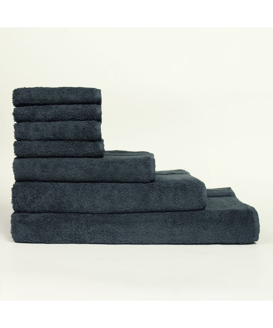 The Linen Yard LOFT 7-piece towel bale gives you a spa-like feeling at home. They are designed to be super absorbent and ultra-soft. Made from a 100% plush combed cotton for a relaxed everyday feel. Perfect heavyweight towels with 650 grams per square metre. The basket weave band is a quality design feature that gives LOFT towels a stylish effortless signature look. In multiple soothing shades, create an air of calm in your washroom and always have super softness on hand.