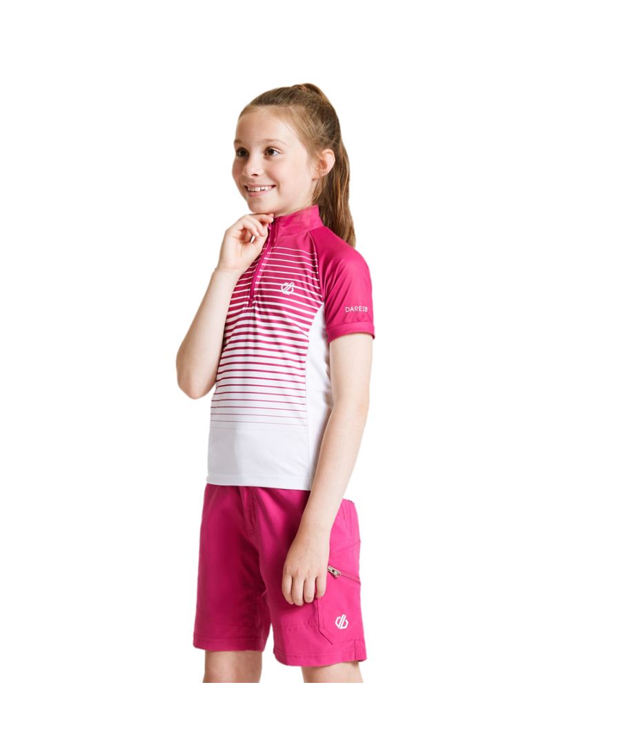 Image for Dare 2b Girls Go Faster Lightweight Polyester Jersey T Shirt
