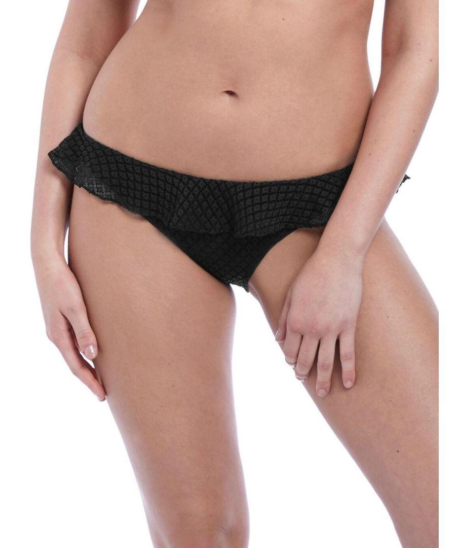 Freya Womens 2975 Bohemia Italini Bikini Brief - Black - Size 14 UK