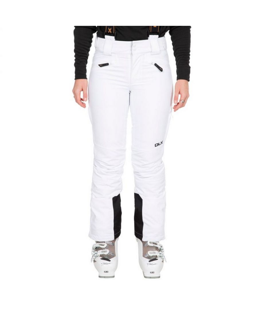 Image for Trespass Womens/Ladies Sylvia Ski Trousers (White)