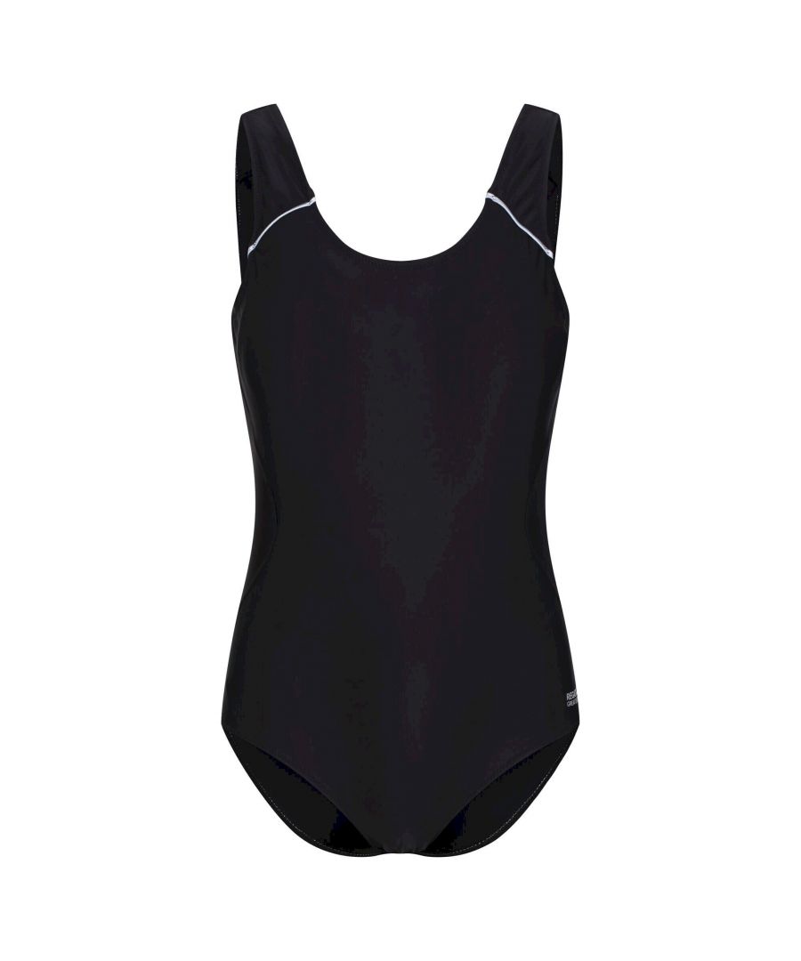 Image for Regatta Womens/Ladies Active One Piece Swimsuit (Black)