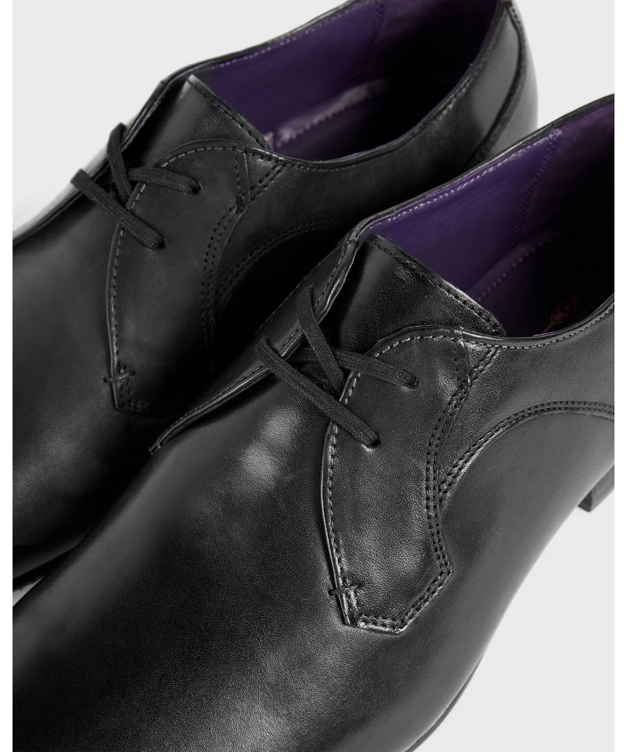 Image for Ted Baker Martt2 Leather Derby Shoe, Black