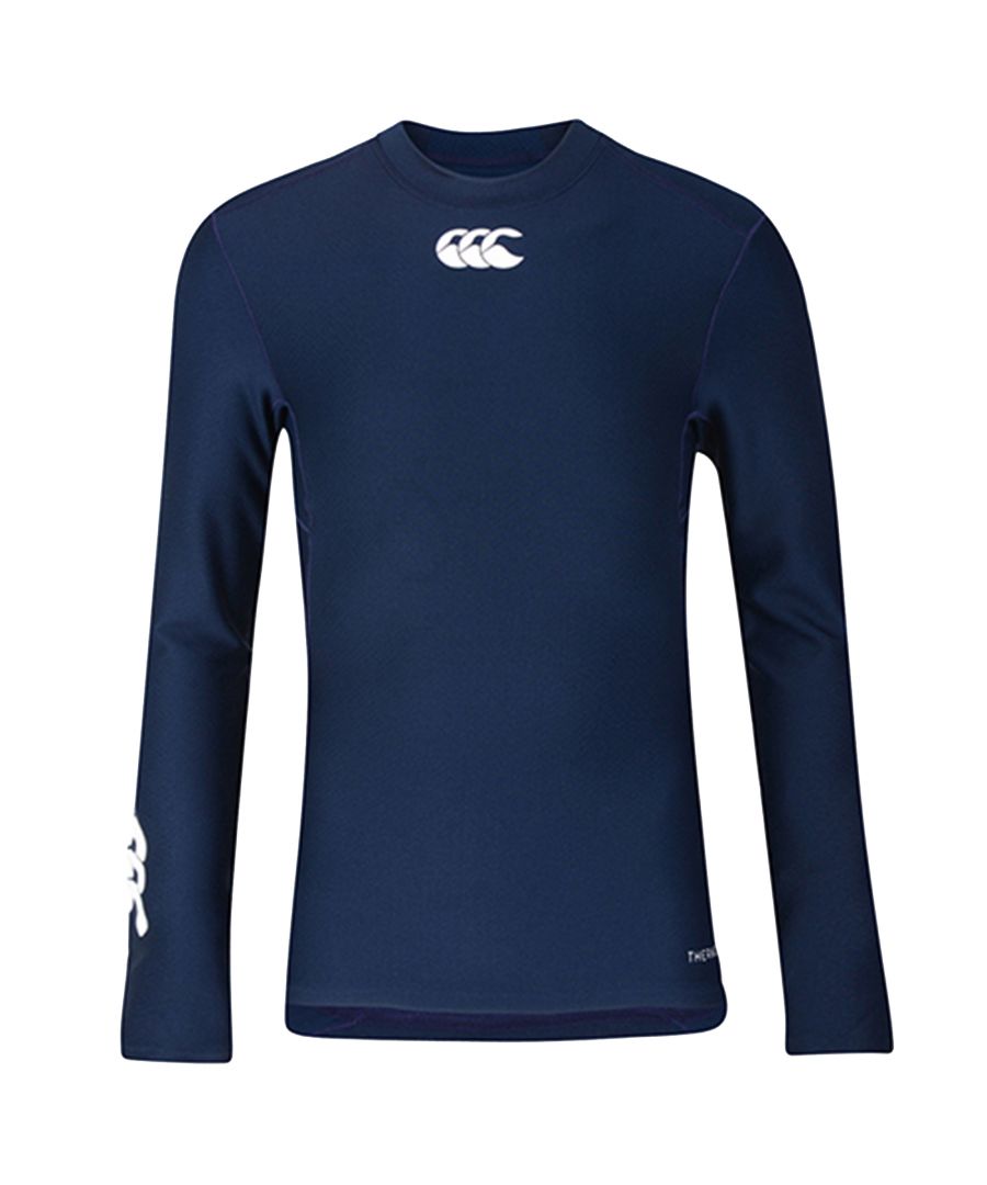 Image for Canterbury Childrens/Kids Long Sleeve ThermoReg Base Layer Top (Navy)