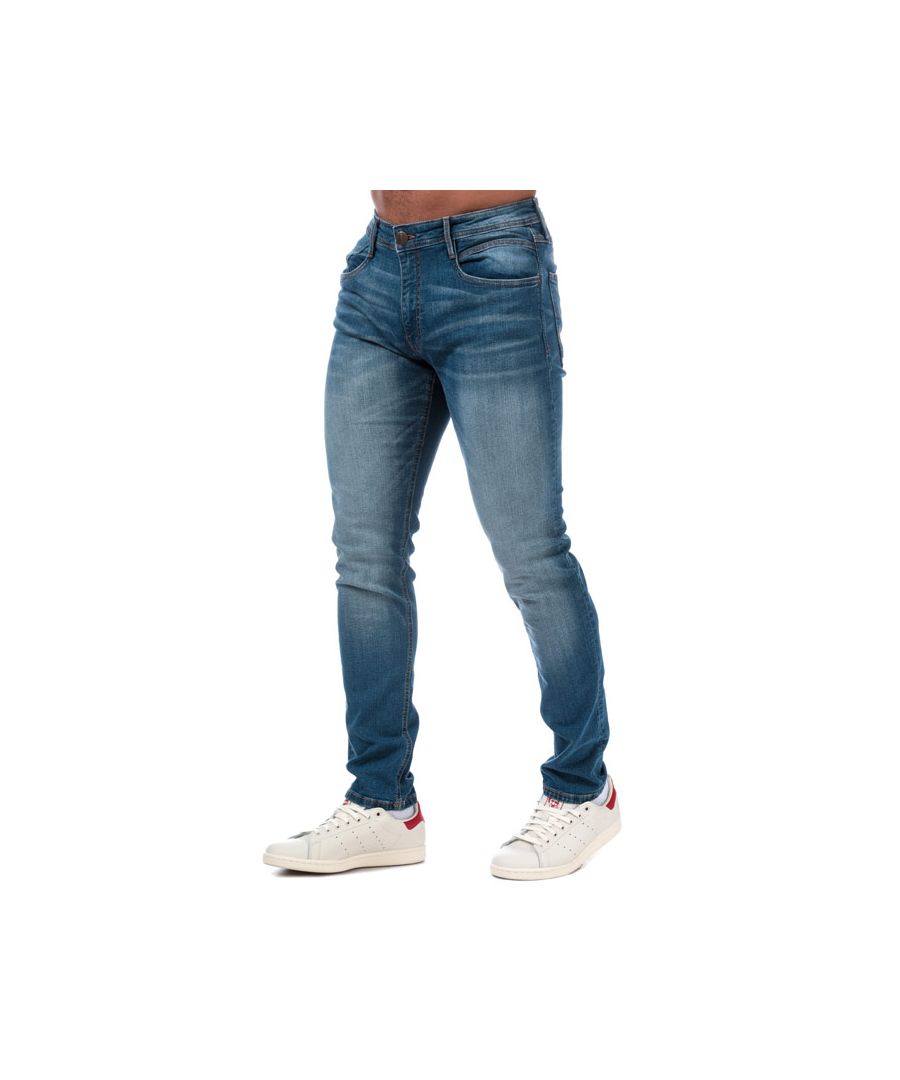 Duck and Cover Maylead jeans met slanke pasvorm voor heren, denim