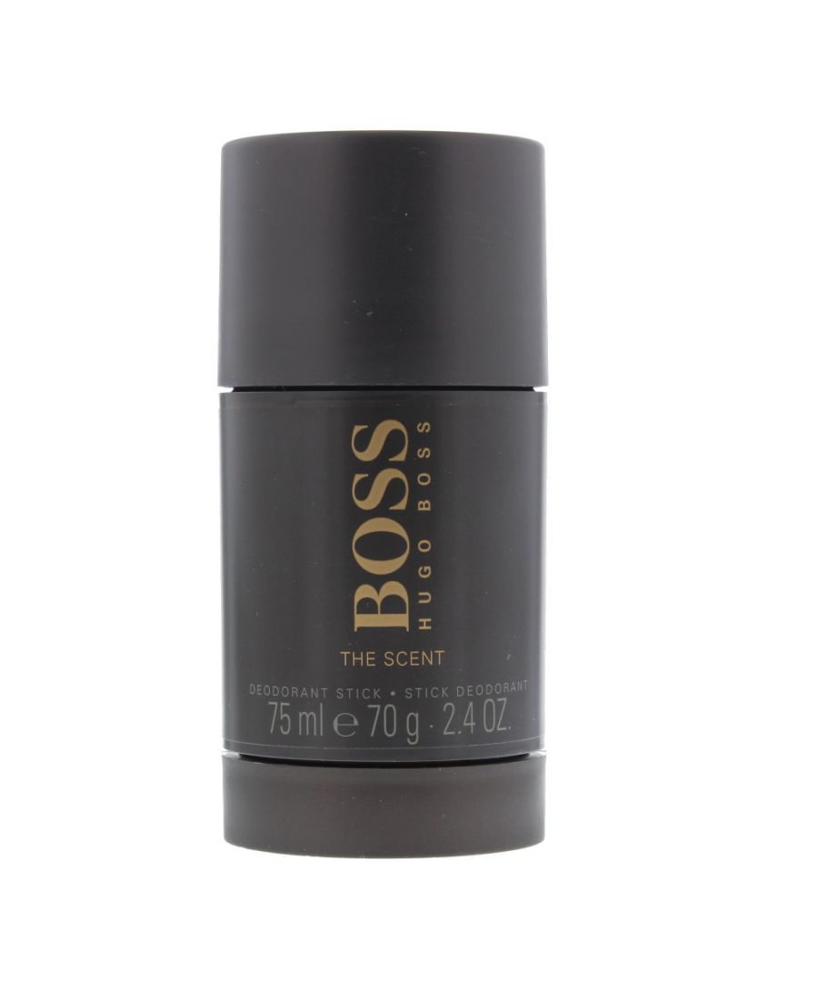 Hugo Boss - Boss The Scent Deodorant Stick was introduced as a Aromatic Spicy fragrance for men. Top notes of this scent consist of Ginger, Mandarin Orange and Bergamot. Middle notes contain Maninka and Lavender. Ending with the base notes of Leather and Woody Notes.