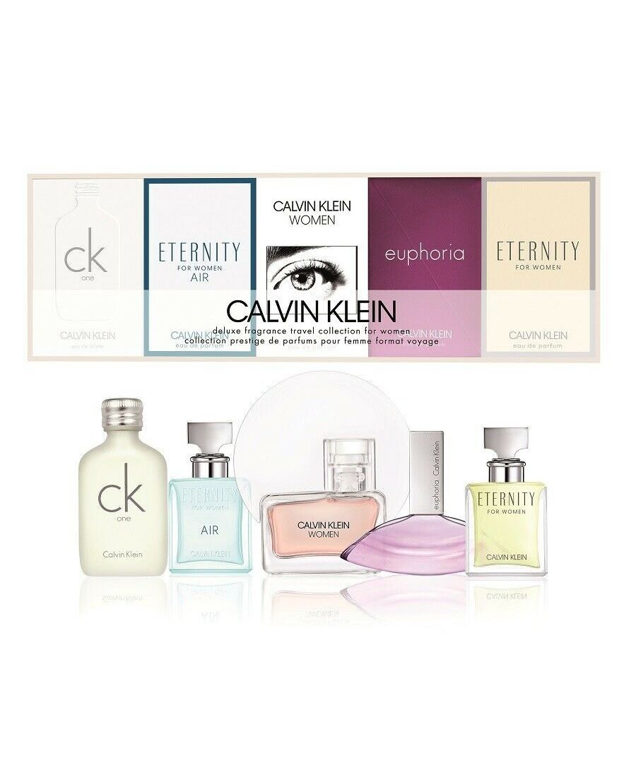 Image for Calvin Klein Women Mini Coffret Gift Set 5Pc Et And Eup And Ckw And Etair And Ck1