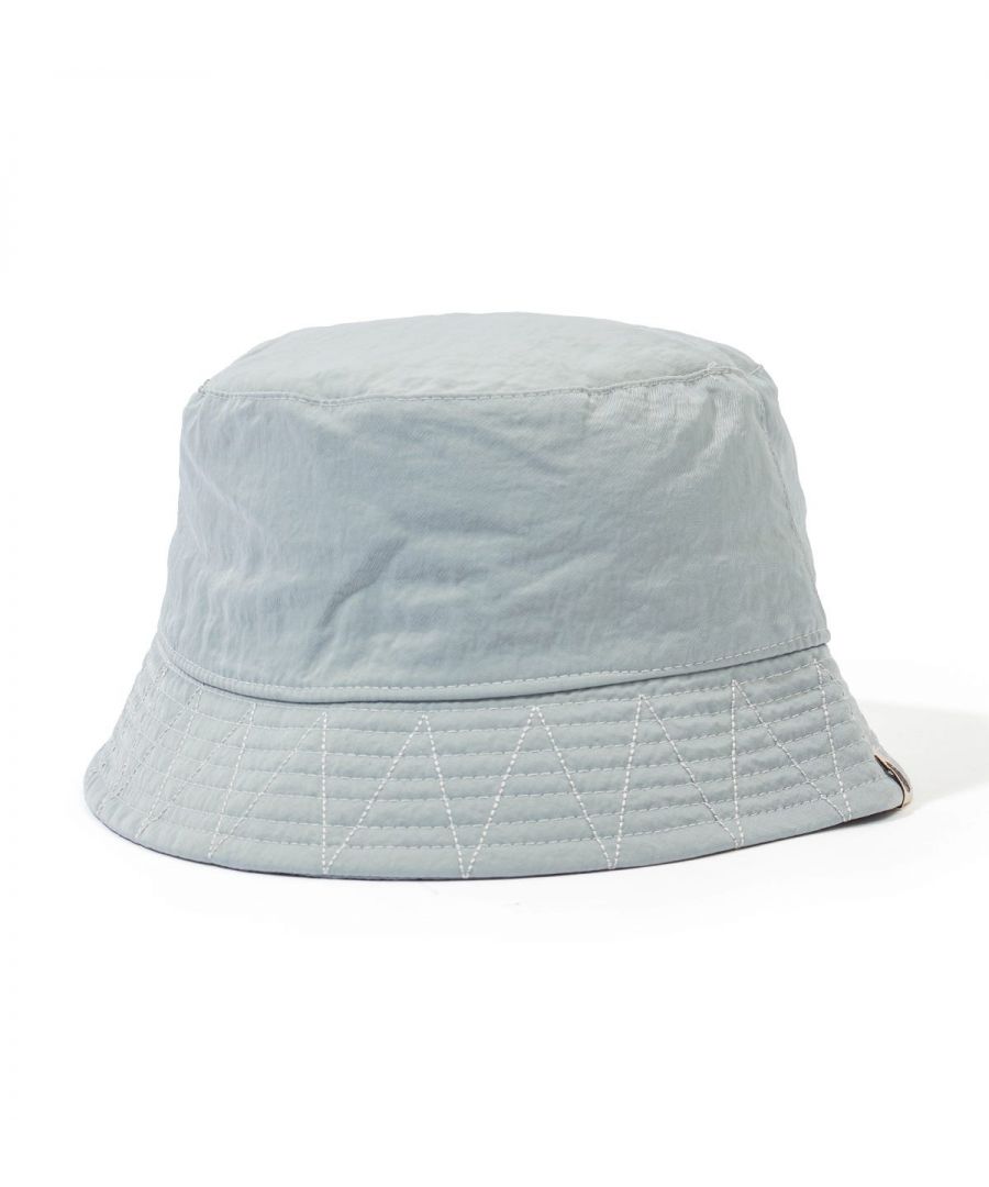 Image for Pretty Green Crinkle Nylon Bucket Hat - Grey