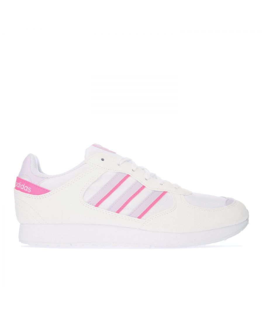Womens adidas Originals Special 21 Trainers in white pink.- Nylon and synthetic suede upper. - Lace closure.- Padded ankle.- EVA midsole.- Cushioned insole.- Rubber outsole.- Textile and Synthetic upper  Textile lining  Synthetic sole.- Ref.: FY7933