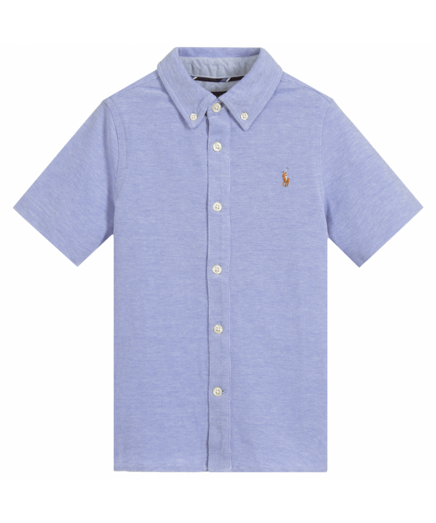 Image for Ralph Lauren Boy's Polo Shirt Blue