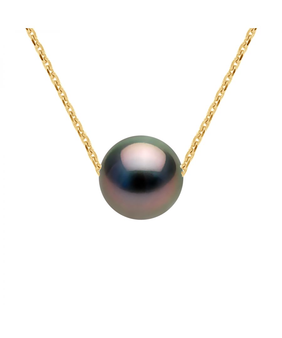 Image for DIADEMA - Necklace - Tahitian Pearl - Yellow Gold