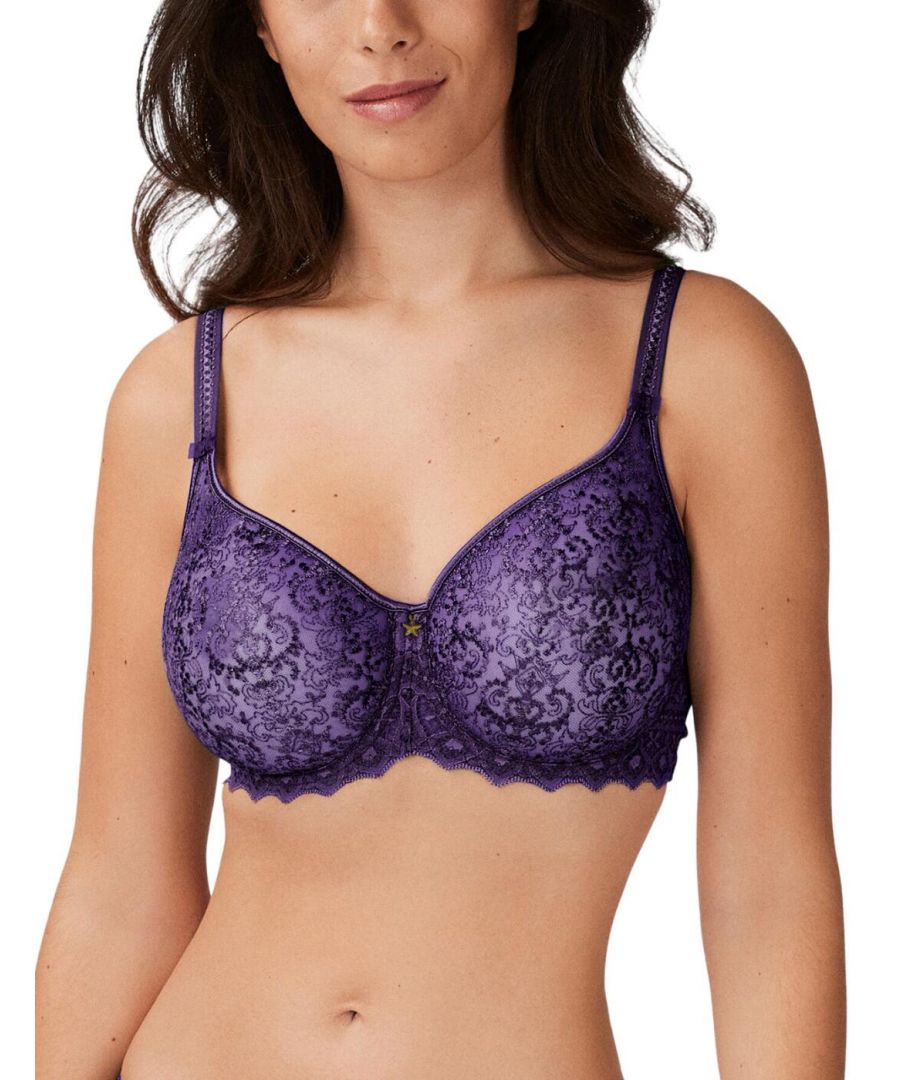 Empreinte Womens 07151 Cassiopee Bra – Purple – Size 38G