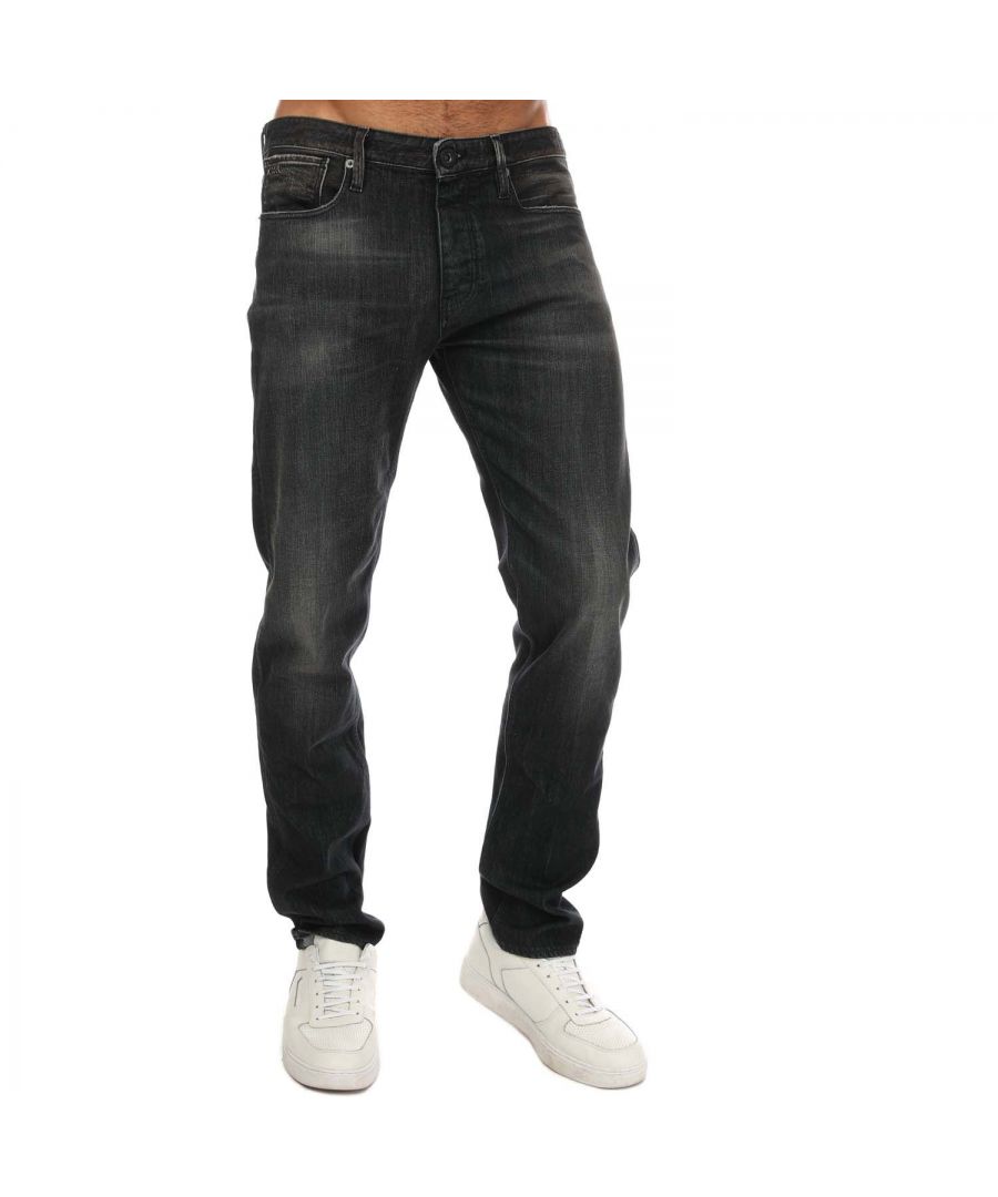 Armani J75 slimfit jeans voor heren, grijs