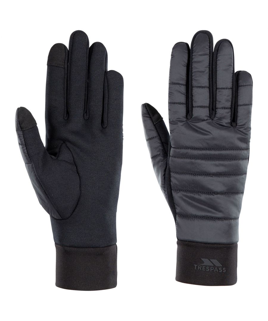 Image for Trespass Unisex Adult Rumer Leather Glove (Black)