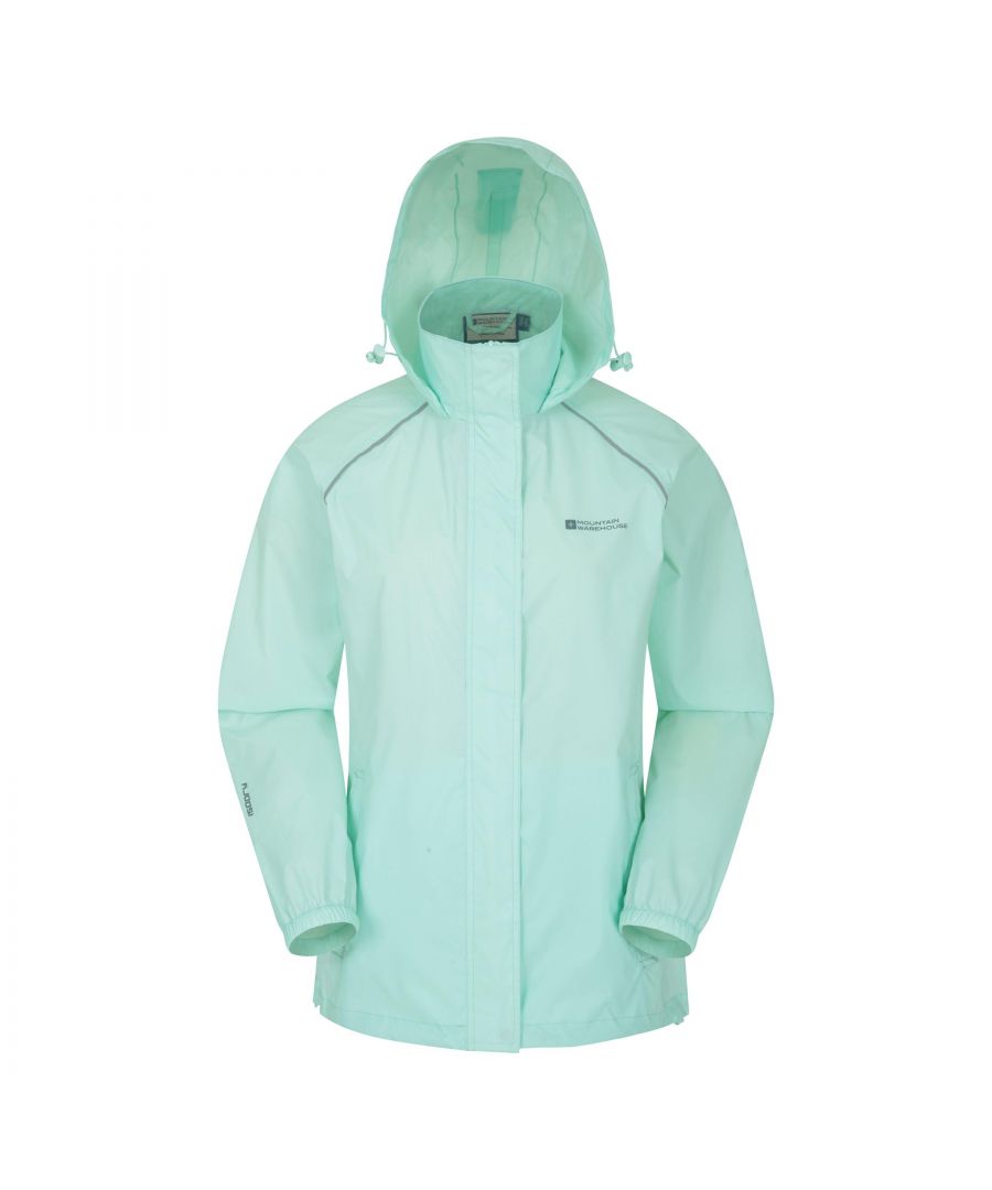 Mountain Warehouse Womens/Ladies Pakka II Waterproof Jacket (Mint) - Size 4 UK