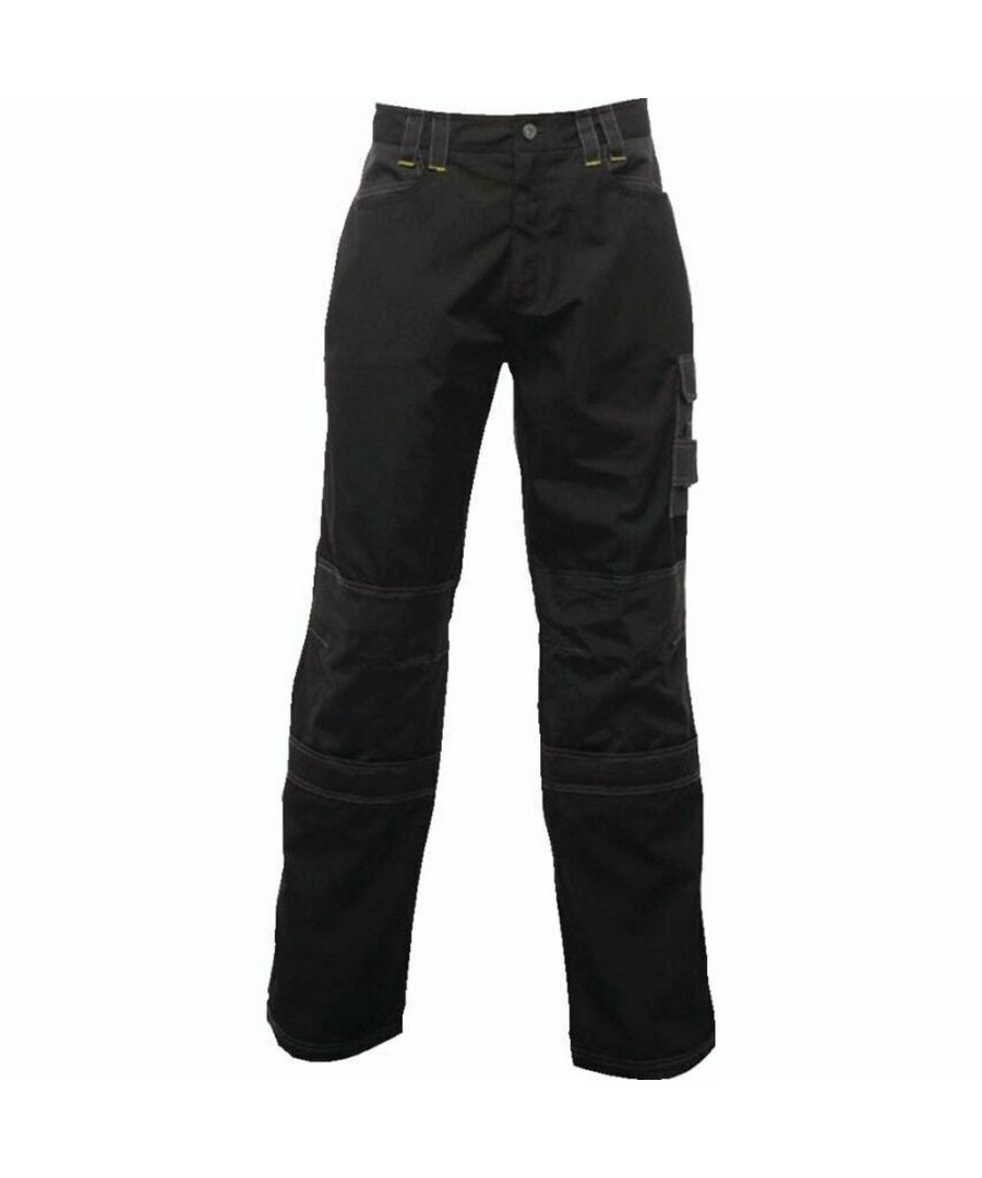 Regatta Mens Holster Trousers (Short, Regular And Long) (Black) - Size 44 Short