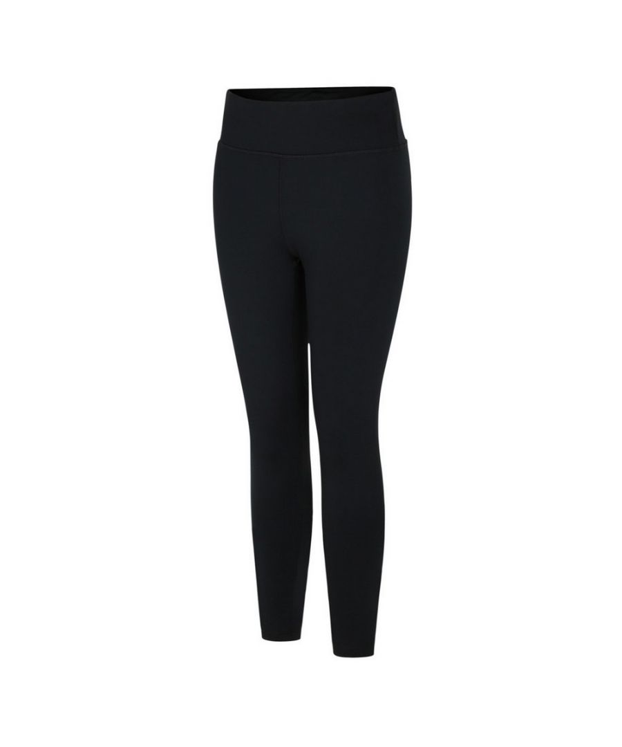 Material: Elastane, Polyester. Design: Stacked Logo. Fit: Fitted. Fabric Technology: Moisture Wicking, Stretch. Waistline: Elasticated. Hem: Coverstitch.