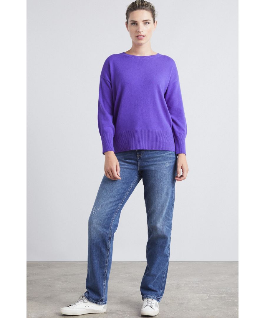 Image for Easy Cashmere Sweatshirt in Purple