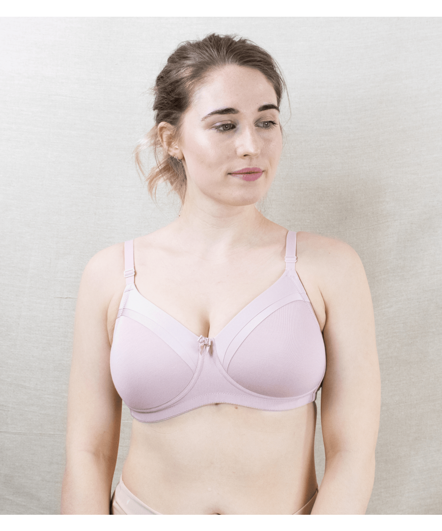 Adjustable straps for support\nHook and eye fastening at the back\nUltra-comfy cotton lining\nCrafted with a soft fabric\nNon-wired bra\nSatin cuff detailing and bow on the centre front\n\nDetails: 38% Modal, 24% Cotton, 20% Polyester, 12% Polyamide, 6% Elastane