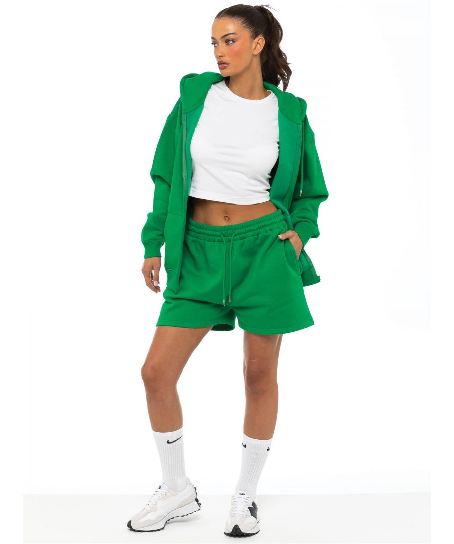 Enzo Zip up Oversized Hoodie with Enzo Sweat shorts Oversized relaxed fit for casual wear. Cuffed wrists. Shorts Feature 2 Side Pockets. Brushed Back Inner Fleece Lining. Adjustable waist with drawstring. Ideal to use for Casual and Work wear.