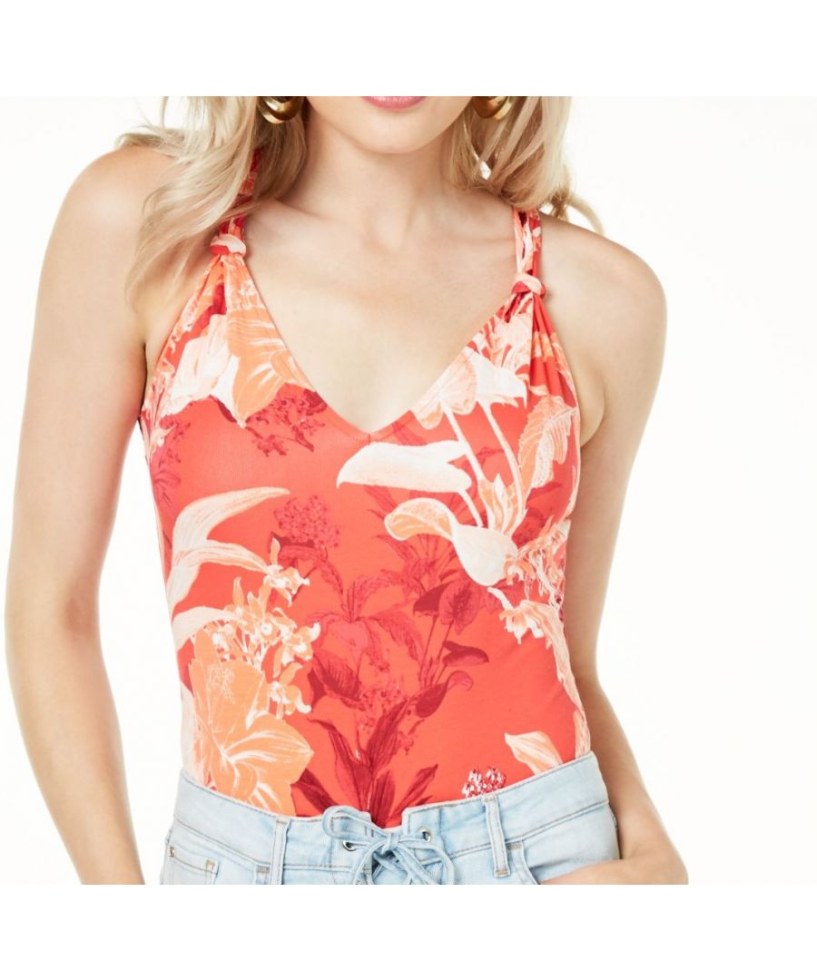 Color: Oranges Size Type: Regular Size (Women's): XS Sleeve Style: Sleeveless Type: Bodysuit Style: Tank, Cami Occasion: Casual Material: Cotton Blends