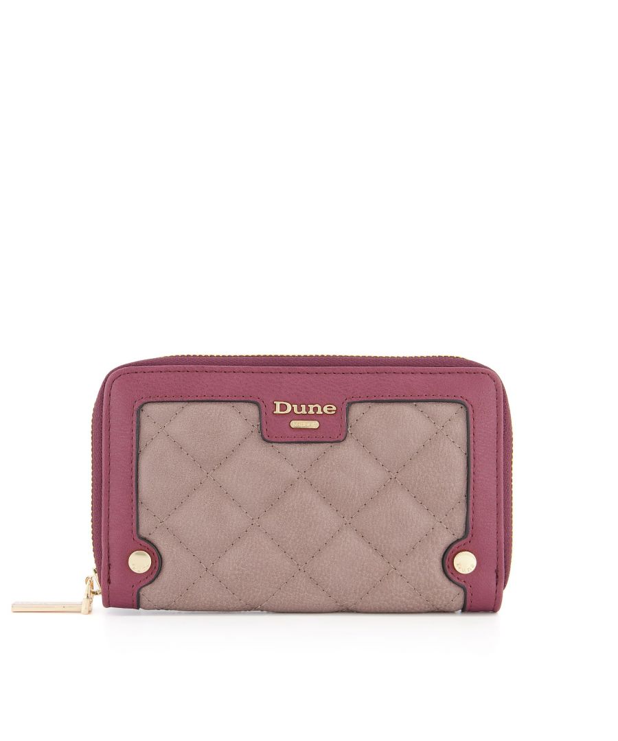 Image for Dune KAPRIE Quilted Zip-Around Purse
