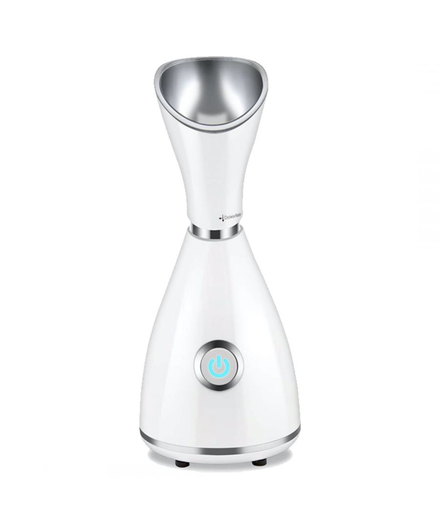 The Nano Steam Pro Facial Steamer is a 2-in-1 professional device that aims to give you spa at home experience. Relax for 10-minutes in a nano micro-steam technology that infuses the skin with moisture, clarifies the complexion, and purifies the skin or soothe your mind by adding essential oils to the regimen. The Nano Steam Pro Facial Steamer is an ideal device for at home facial - enjoy luxurious micro-steam and reveal dewy, hydrated and rejuvenated complexion as quickly as in 10 minutes.